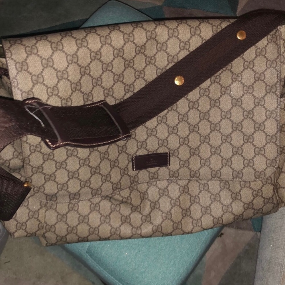 Authentic Gucci Supreme Diaper Bag